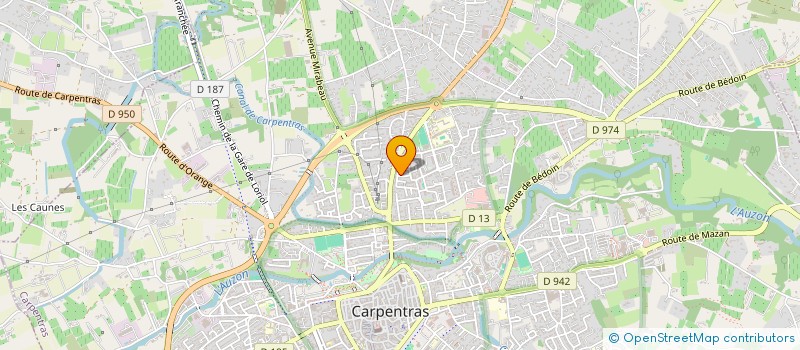 localisation de l'entreprise GROUPE LATA  CARPENTRAS