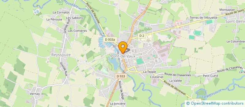 localisation de l'entreprise GROUPE LAURENT IMMOBILIER à TOURNUS
