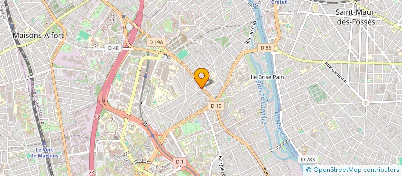 localisation de l'entreprise GROUPE LAZAAR à CRETEIL