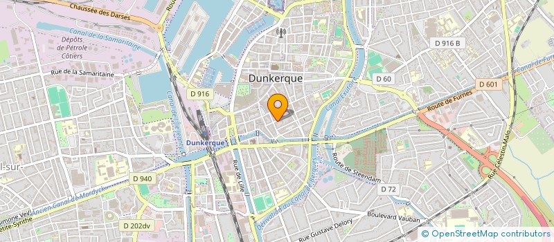 localisation de l'entreprise GROUPE LBR  DUNKERQUE