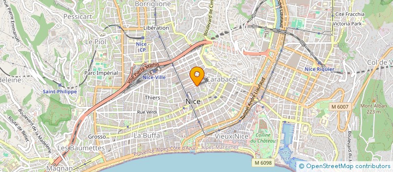 localisation de l'entreprise GROUPE LC  NICE