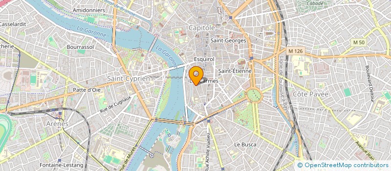 localisation de l'entreprise GROUPE LCD à TOULOUSE