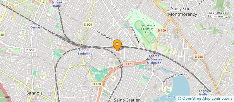 localisation de l'entreprise GROUPE LE BIEZ à EAUBONNE