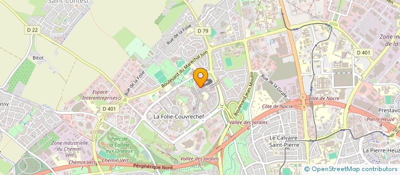 localisation de l'entreprise GROUPE LE-CONGOLAIS.COM à CAEN