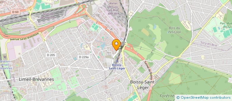 localisation de l'entreprise GROUPE LE MANOIR à BOISSY-SAINT-LEGER