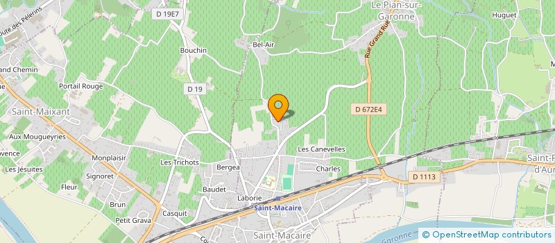 localisation de l'entreprise GROUPE LE MITICO  MONT-DE-MARSAN