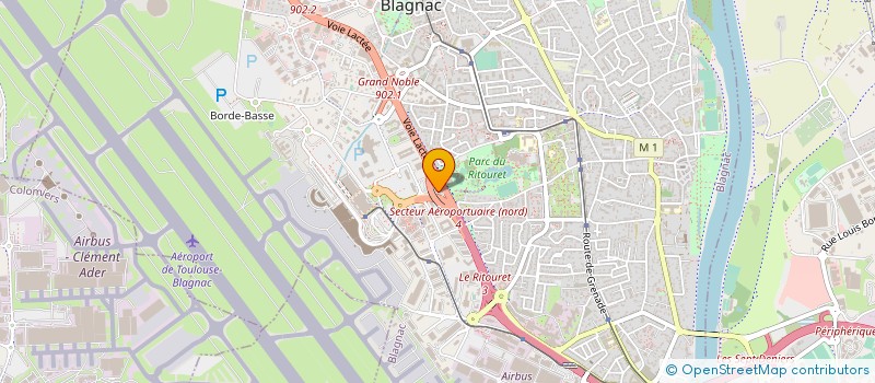 localisation de l'entreprise GROUPE LE PISTON FRANCAIS à BLAGNAC