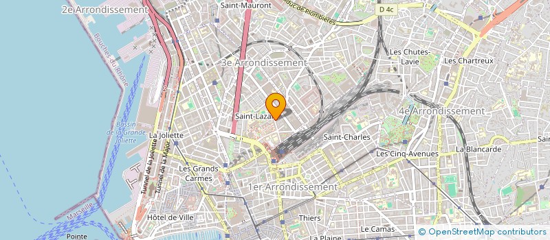 localisation de l'entreprise GROUPE LE SYCOMORE à MARSEILLE