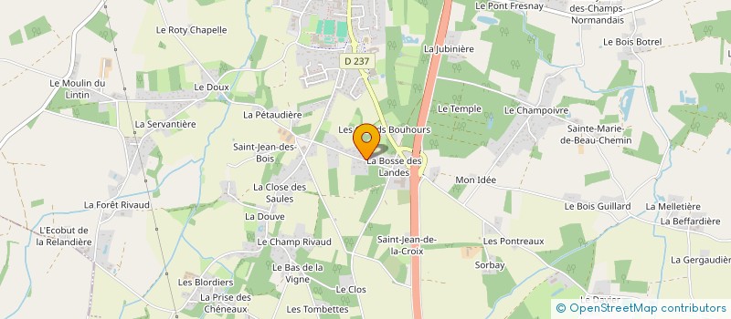 localisation de l'entreprise GROUPE LE TREFLE  HERIC