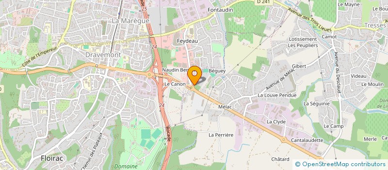 localisation de l'entreprise GROUPE LEA  TRESSES