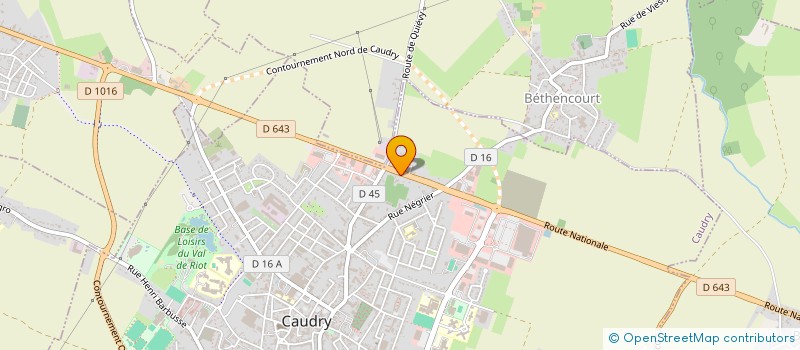 localisation de l'entreprise GROUPE LEFEVRE à BEAUMONT-EN-CAMBRESIS
