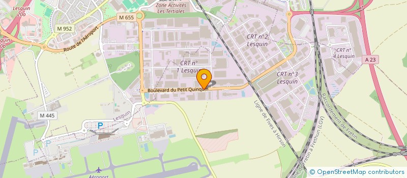 localisation de l'entreprise GROUPE LESAFFRE à FRETIN