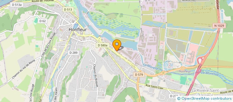 localisation de l'entreprise GROUPE LEVACHER à HONFLEUR