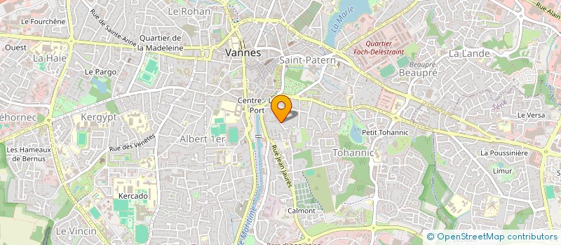 localisation de l'entreprise GROUPE LEXINVEST à VANNES