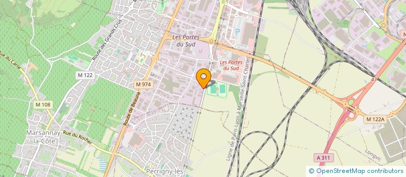localisation de l'entreprise GROUPE LGC à MARSANNAY-LA-COTE