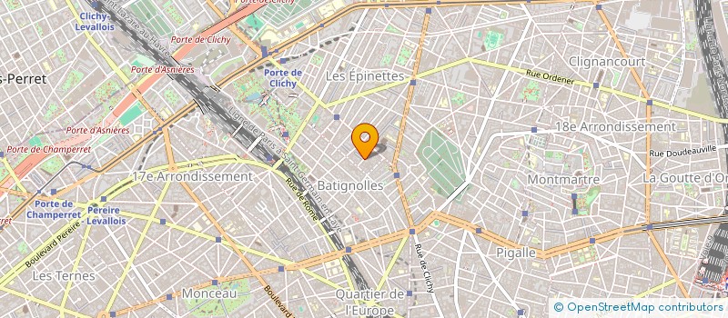 localisation de l'entreprise GROUPE LISTERAC à PARIS
