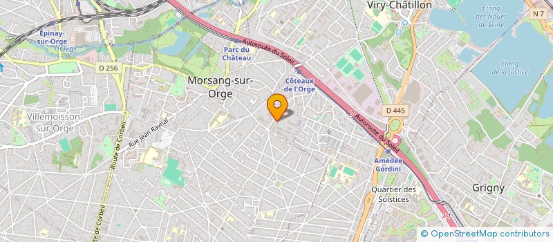 localisation de l'entreprise GROUPE LJ à MORSANG-SUR-ORGE