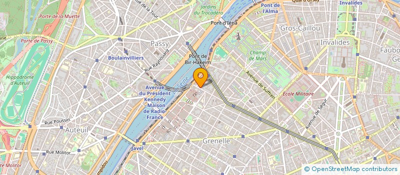 localisation de l'entreprise GROUPE LJL  PARIS