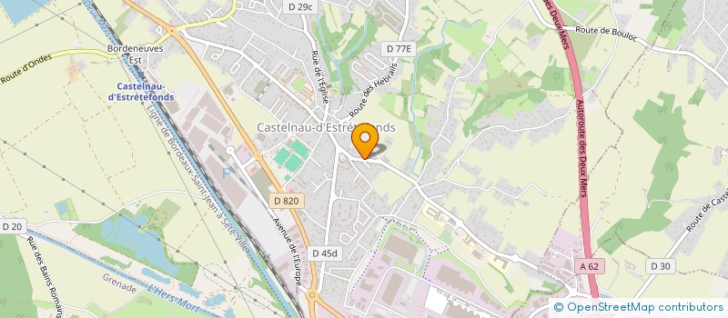 localisation de l'entreprise GROUPE LMJ à CASTELNAU-D'ESTRETEFONDS