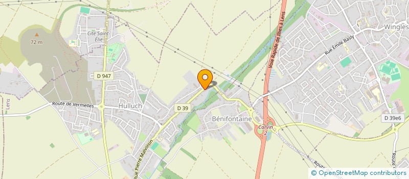 localisation de l'entreprise GROUPE LMR  HULLUCH