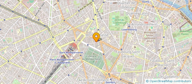 localisation de l'entreprise GROUPE LOCKROY  PARIS