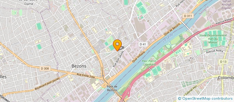 localisation de l'entreprise GROUPE LOMBARDI RENOVATION à BEZONS