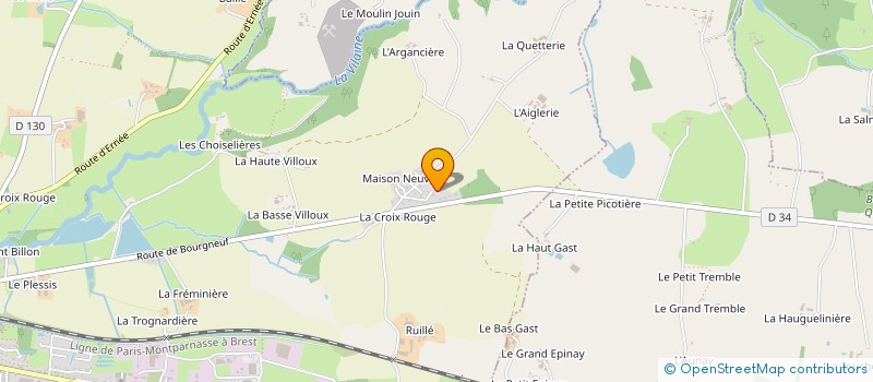 localisation de l'entreprise GROUPE LOMMAS  VITRE