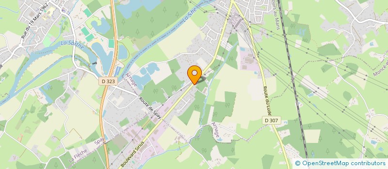 localisation de l'entreprise GROUPE LORREARD EVENTS  ARNAGE