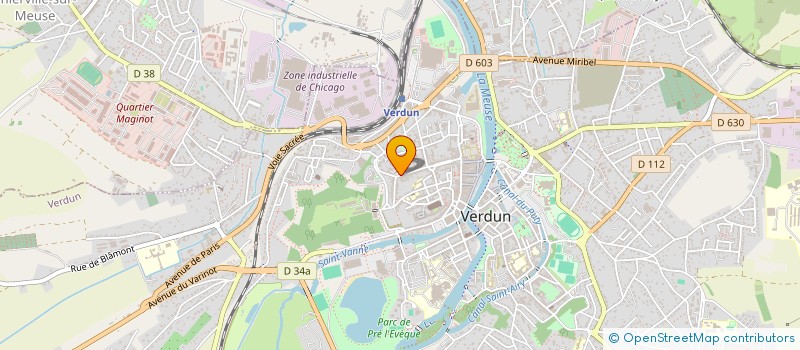 localisation de l'entreprise GROUPE LOUIS à VERDUN