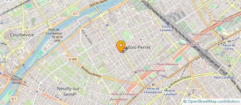 localisation de l'entreprise GROUPE LQQ à LEVALLOIS-PERRET