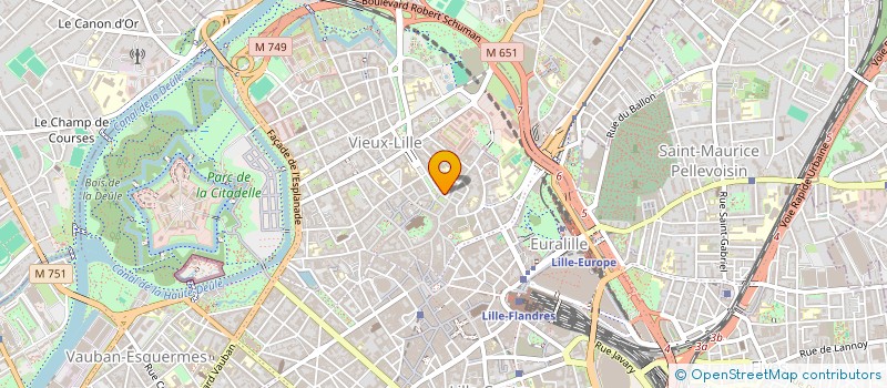 localisation de l'entreprise GROUPE LR MANAGEMENT à LILLE