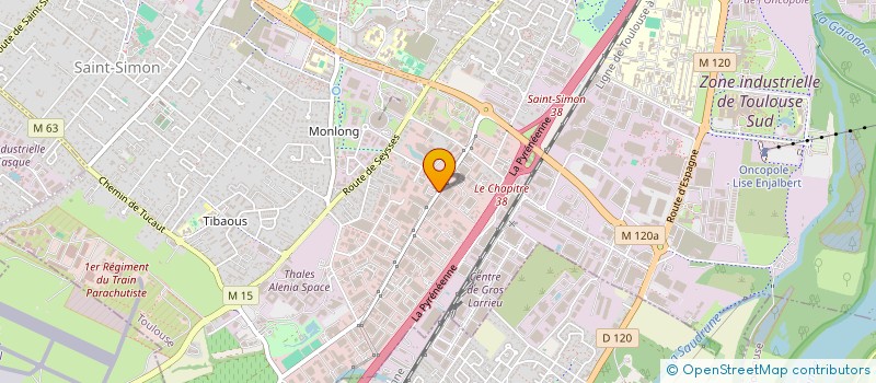localisation de l'entreprise GROUPE LSI ET SERVICES à TOULOUSE