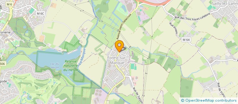 localisation de l'entreprise GROUPE LT2S  FOREST-SUR-MARQUE