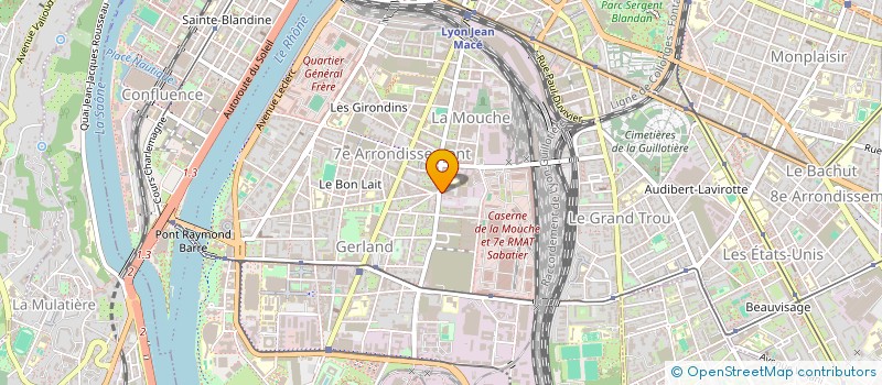 localisation de l'entreprise GROUPE LUMEN  LYON