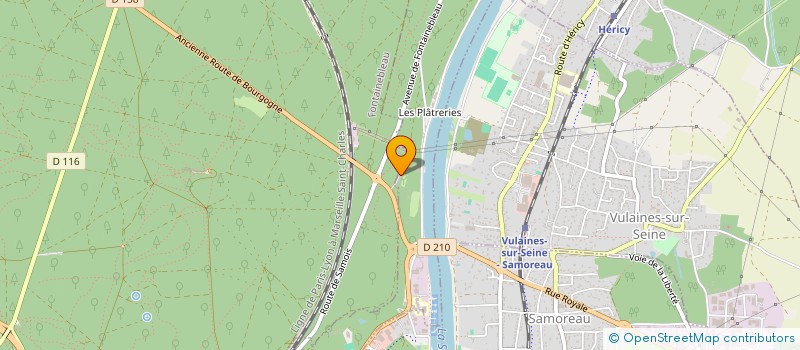 localisation de l'entreprise GROUPE LVA à SAMOIS-SUR-SEINE