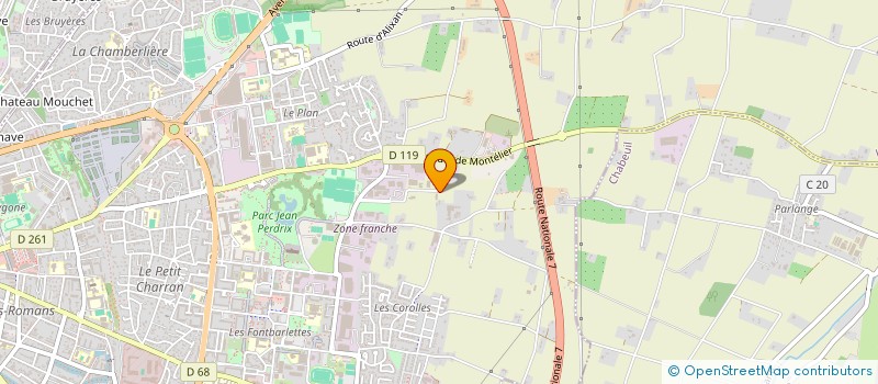 localisation de l'entreprise GROUPE LYEZON  VALENCE