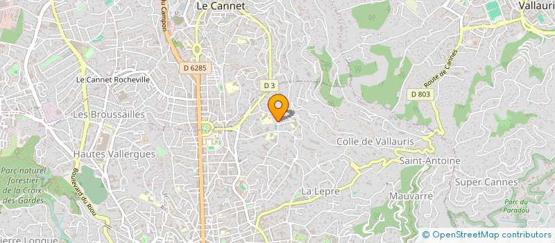 localisation de l'entreprise GROUPE M IMMOBILIER  CANNES