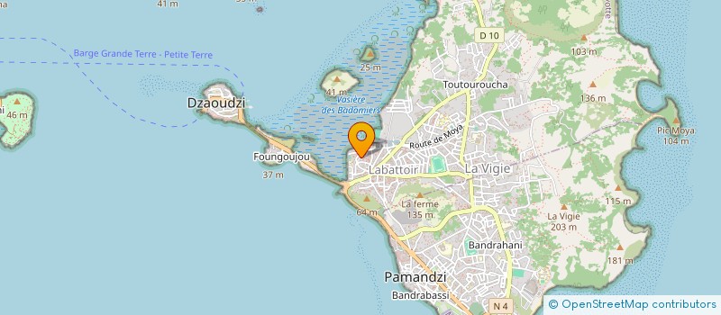 localisation de l'entreprise GROUPE M'LEZI à DZAOUDZI
