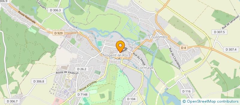 localisation de l'entreprise GROUPE M.S à NOGENT-LE-ROI