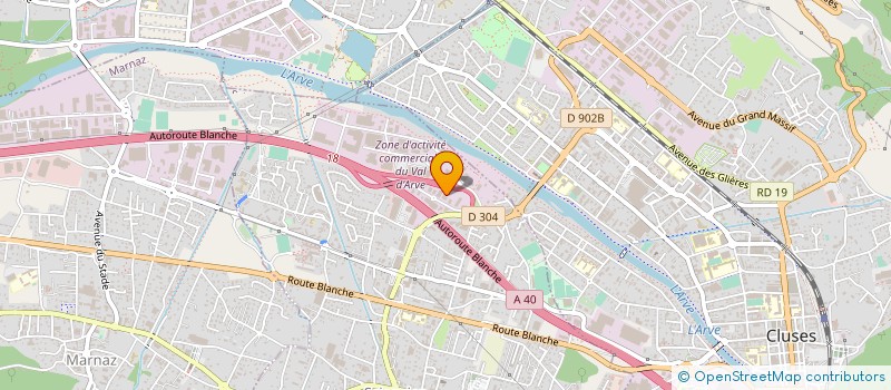 localisation de l'entreprise GROUPE M2O à SCIONZIER