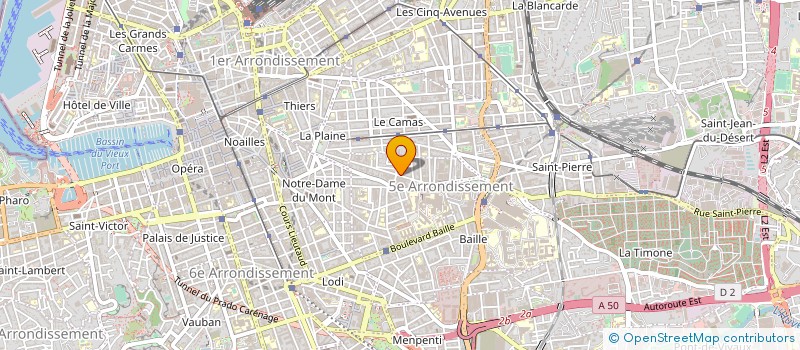 localisation de l'entreprise GROUPE MA PETITE KELI à MARSEILLE