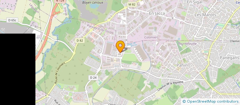localisation de l'entreprise GROUPE MA-SECURITE à PLAISANCE-DU-TOUCH