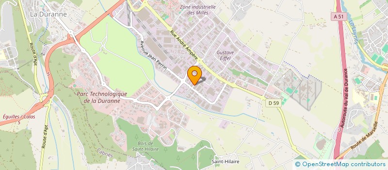 localisation de l'entreprise GROUPE MABTP à AIX-EN-PROVENCE