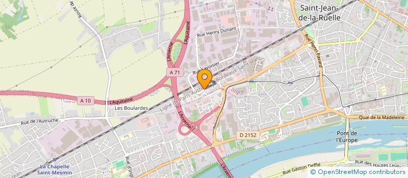 localisation de l'entreprise GROUPE MAG à INGRE