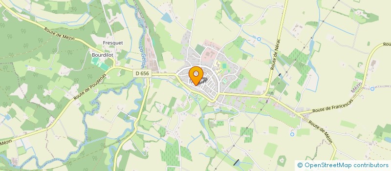 localisation de l'entreprise GROUPE MAGENTA à LANNES