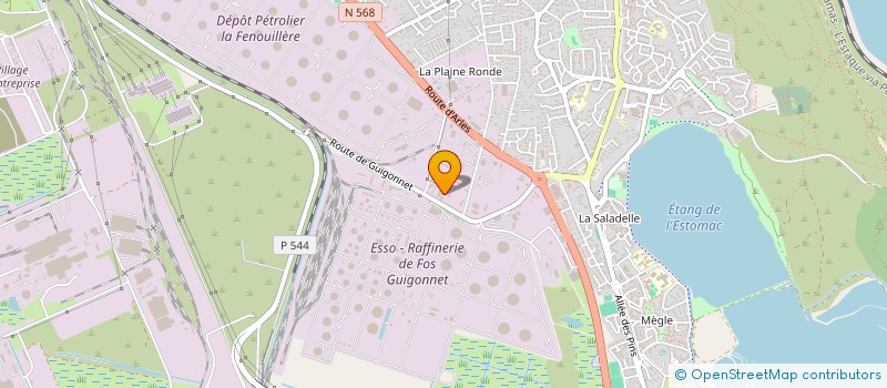 localisation de l'entreprise GROUPE MAINTENANCE LEVAGE MEDITERRANEENS à FOS-SUR-MER