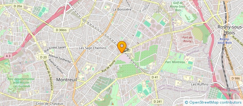 localisation de l'entreprise GROUPE MAINTENANCE SERVICE FRANCE GMS FRANCE à MONTREUIL