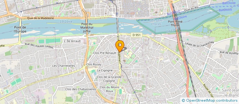 localisation de l'entreprise GROUPE MAISONS EUROBAT à ORLEANS
