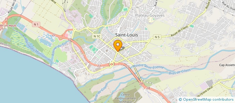 localisation de l'entreprise GROUPE MAISONS FAMILIALES à SAINT-LOUIS