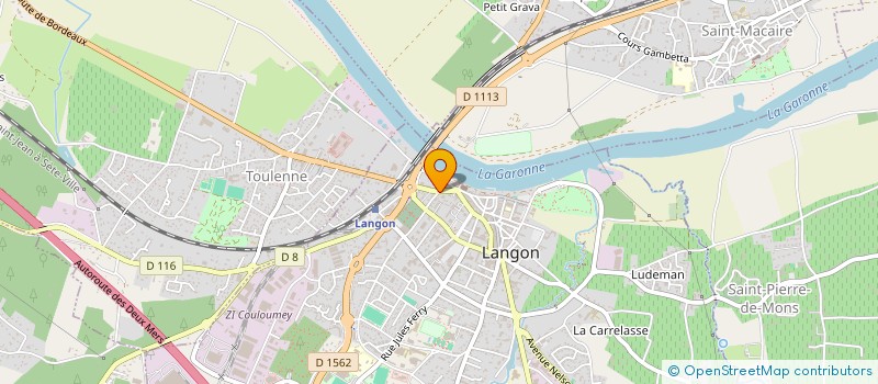 localisation de l'entreprise GROUPE MAIZ FOOD à LANGON